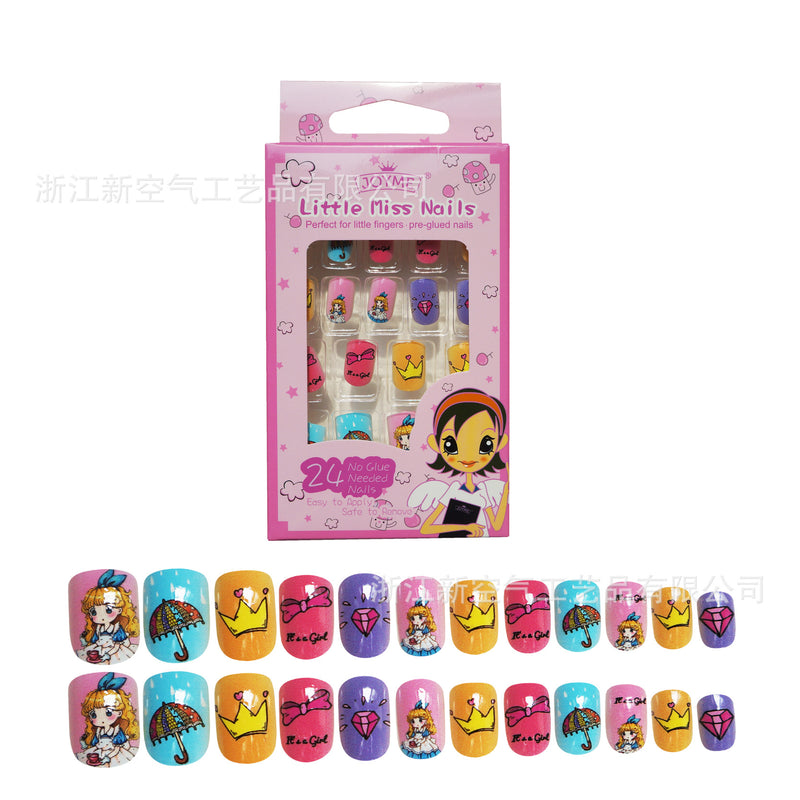 Children Press on Nail Tips KQNT002