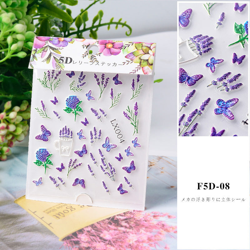 5D Nail Stickers  NSF021