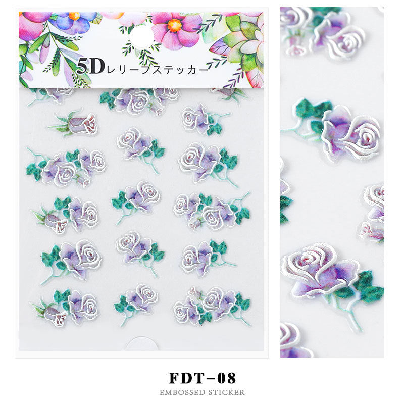 5D Nail Stickers  NSF004