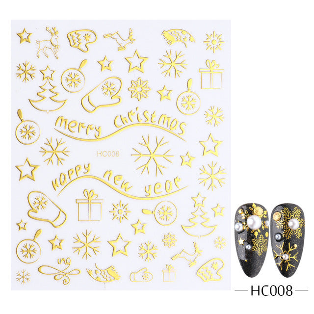 5D Nail Stickers  NSF016