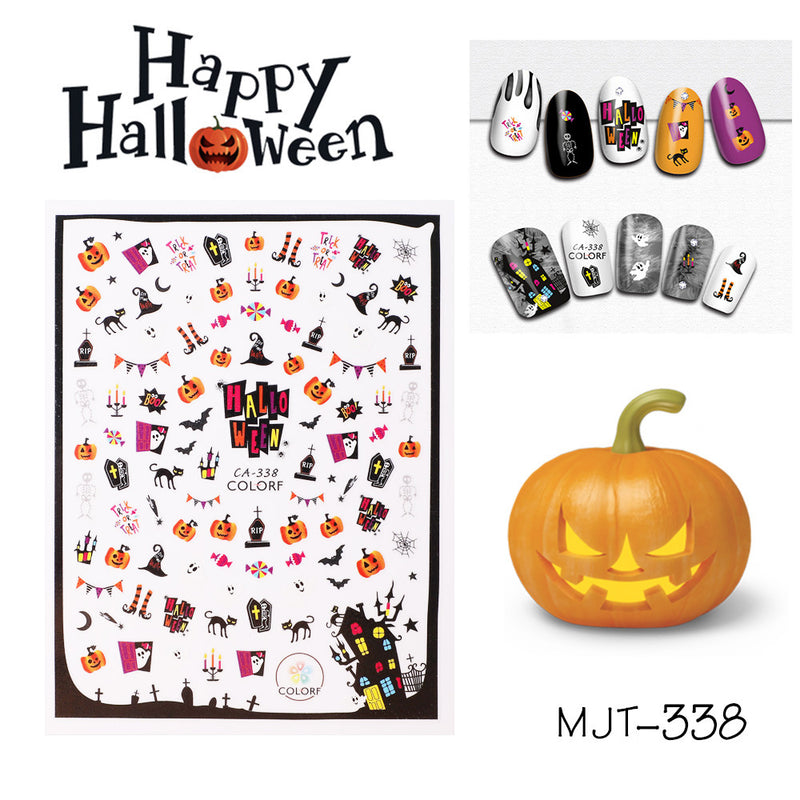 Halloween Nail Stickers YHLS003