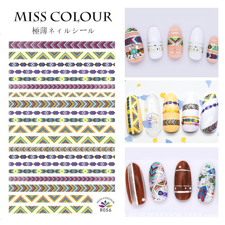 Miss Colour Nail Stickers MSS040