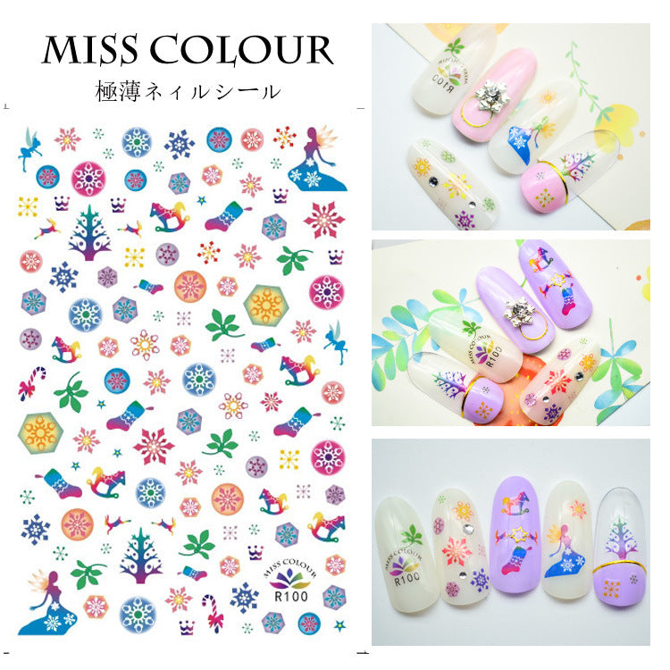 Miss Colour Nail Stickers MSS039