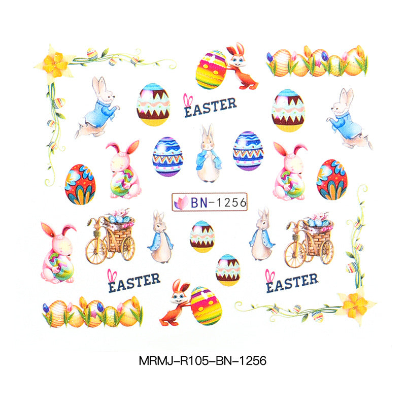 Easter Nail Stickers NSE005