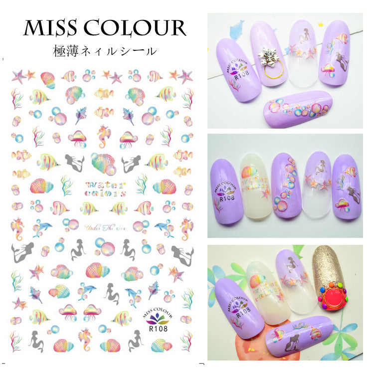 Miss Colour Nail Stickers MSS036