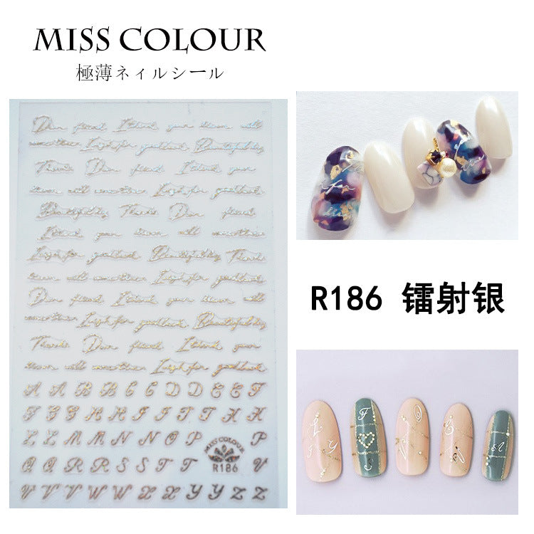 Miss Colour Nail Stickers MSS031