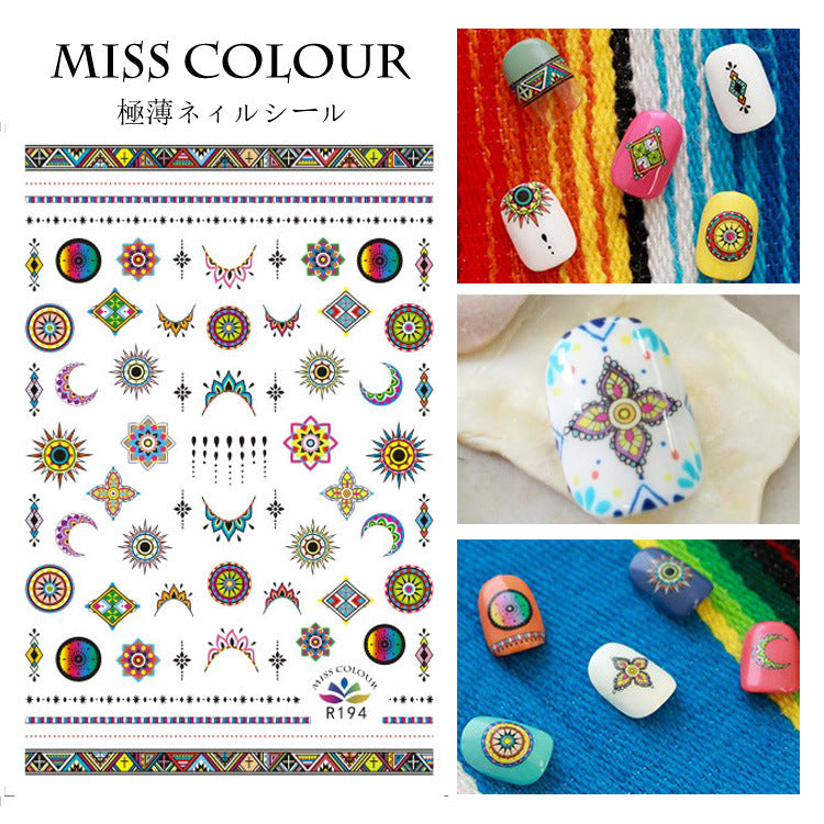 Miss Colour Nail Stickers MSS033