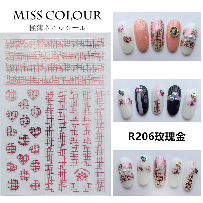 Miss Colour Nail Stickers MSS019