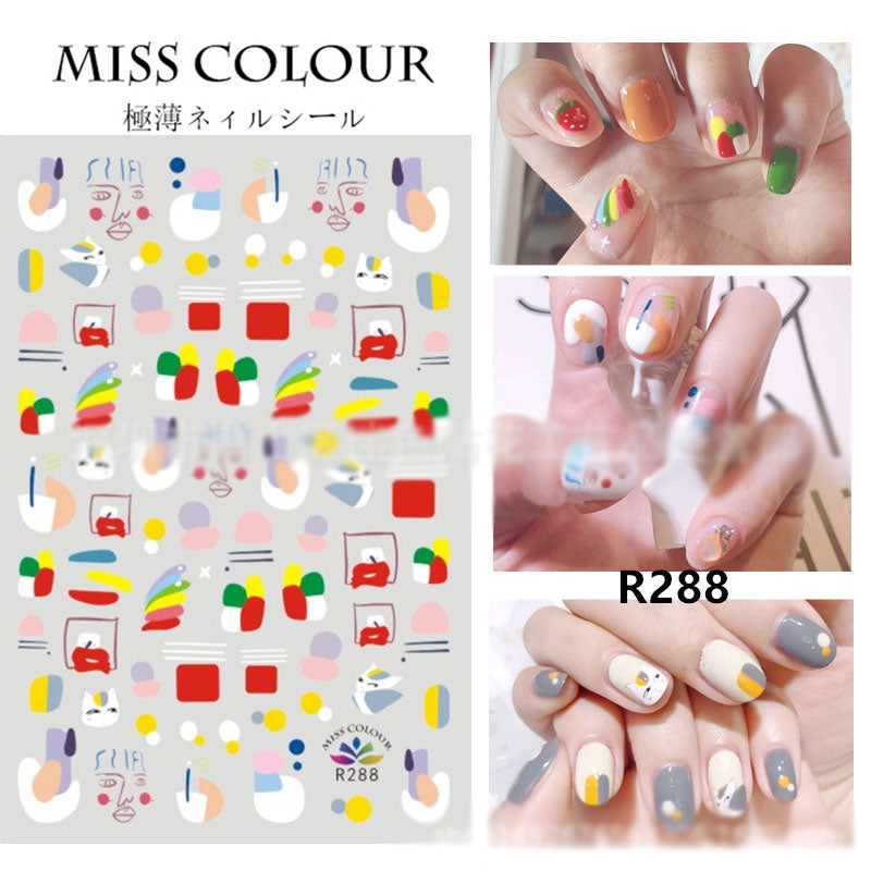 Miss Colour Nail Stickers MSS016