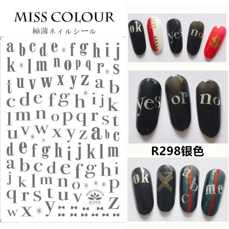 Miss Colour Nail Stickers MSS015