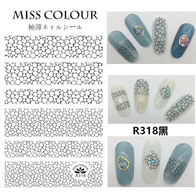 Miss Colour Nail Stickers MSS010