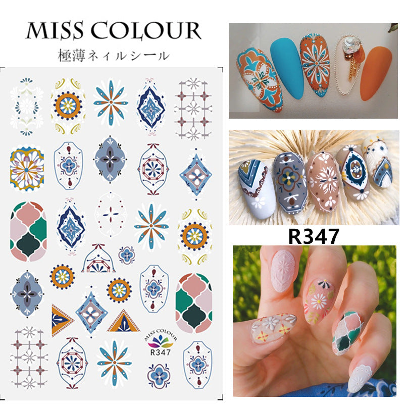 Miss Colour Nail Stickers MSS013