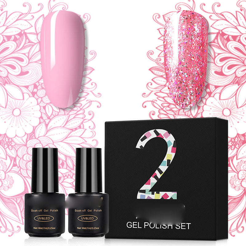 NGRO012 Nail Polish Set 2PCS Base Glue