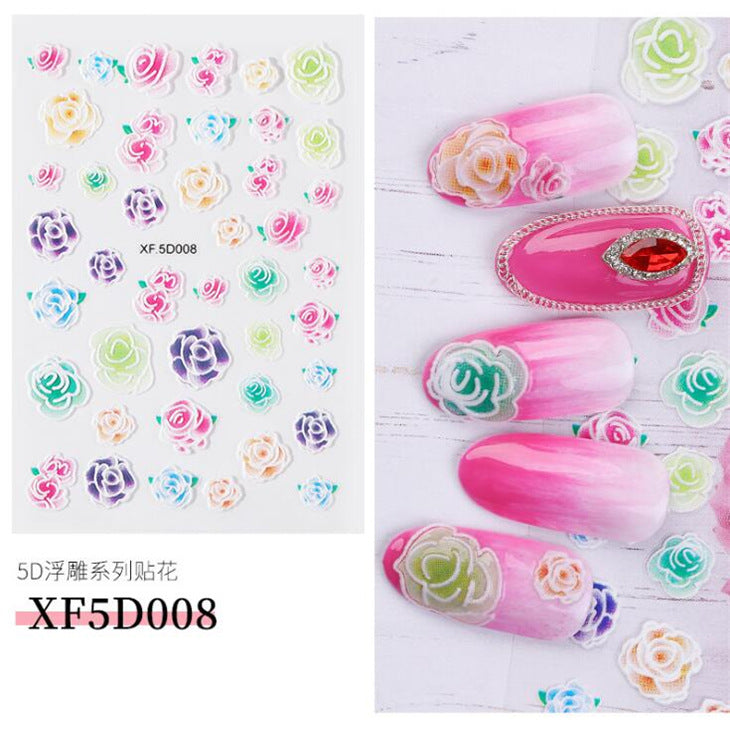 5D Nail Stickers  NSF001