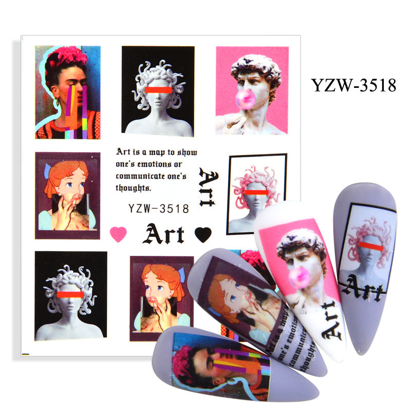 Nail Stickers YZW 017