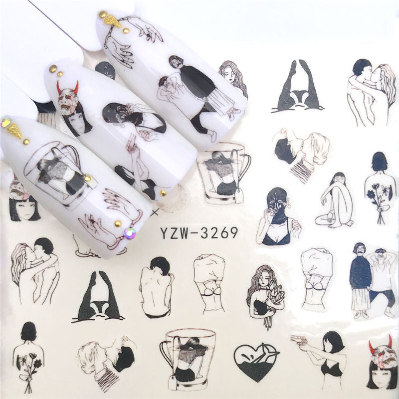 Nail Stickers YZW 005