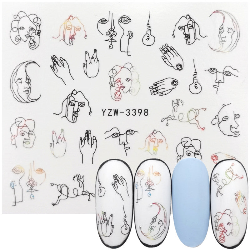 Nail Stickers YZW 011