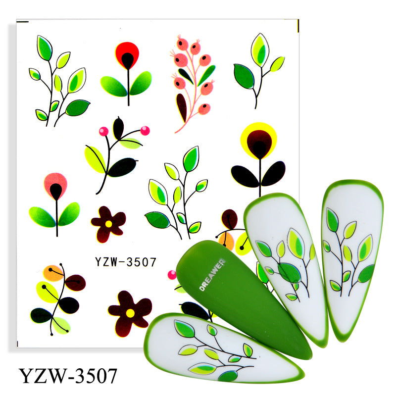 Nail Stickers YZW 018