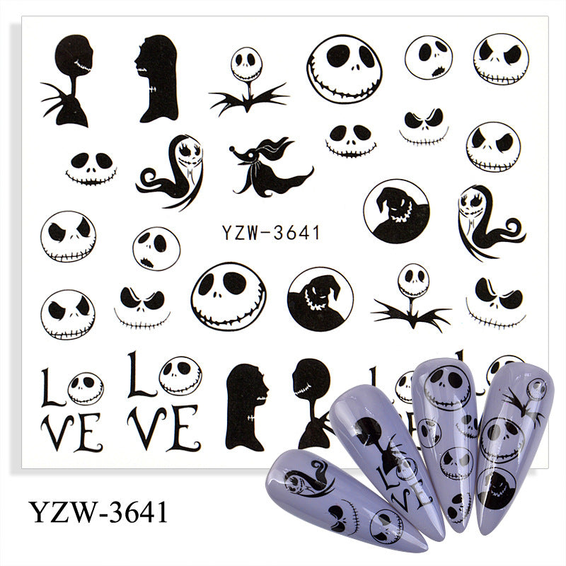 Halloween Nail Stickers YHLS014