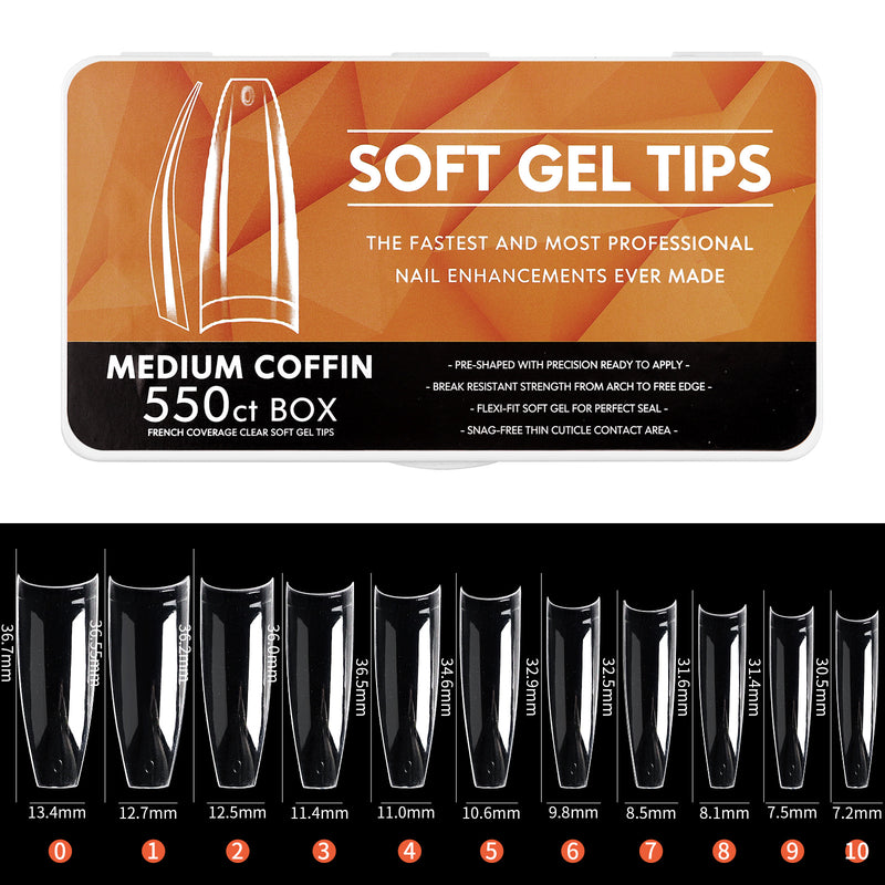 Soft Gel Nail Tips SGNT011