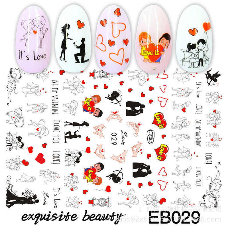 Halloween Nail Stickers YHLS008