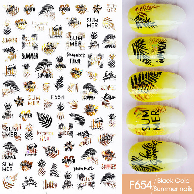 5D Nail Stickers  NSF020