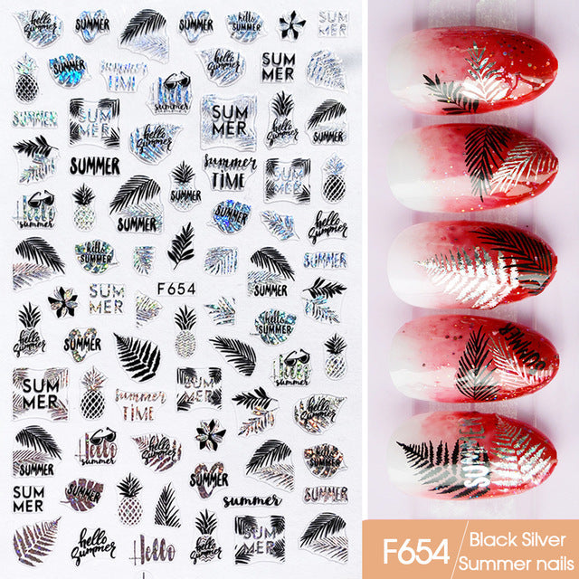 5D Nail Stickers  NSF018