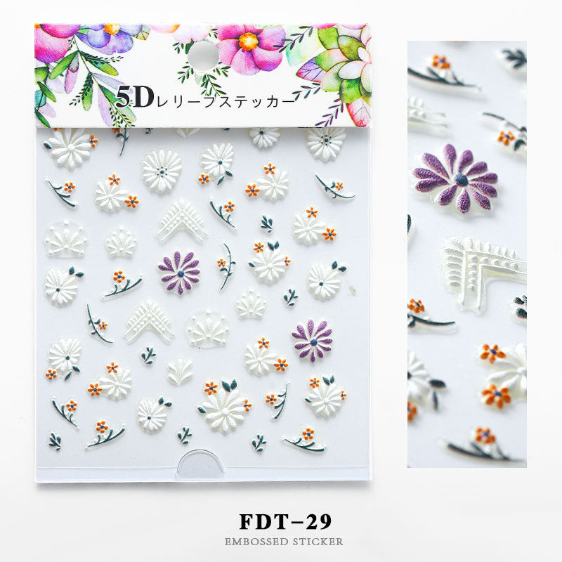 5D Nail Stickers  NSF006