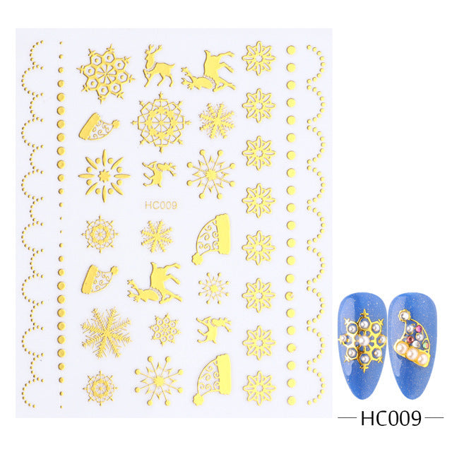 5D Nail Stickers  NSF016