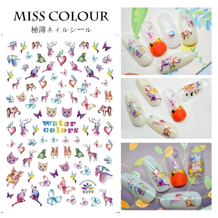 Miss Colour Nail Stickers MSS024