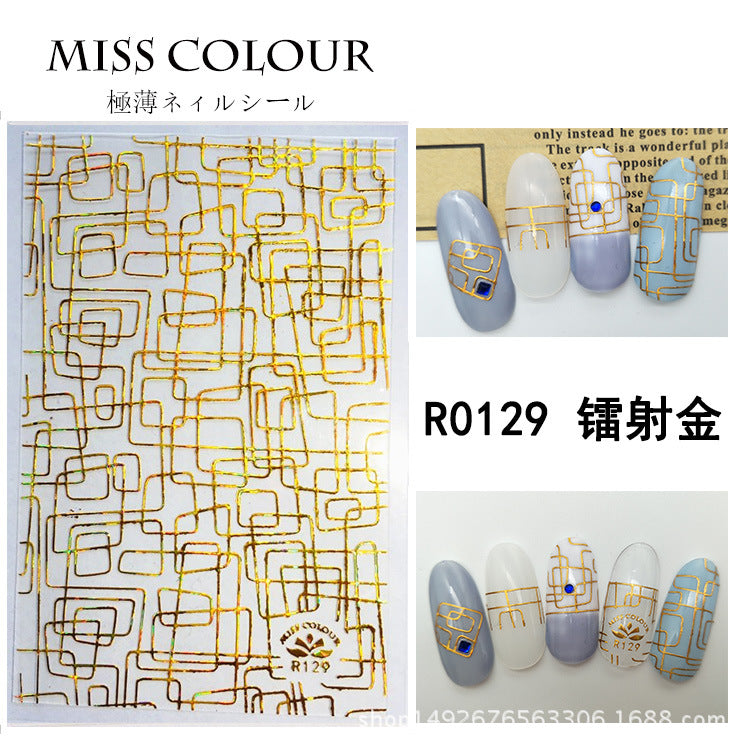 Miss Colour Nail Stickers MSS035