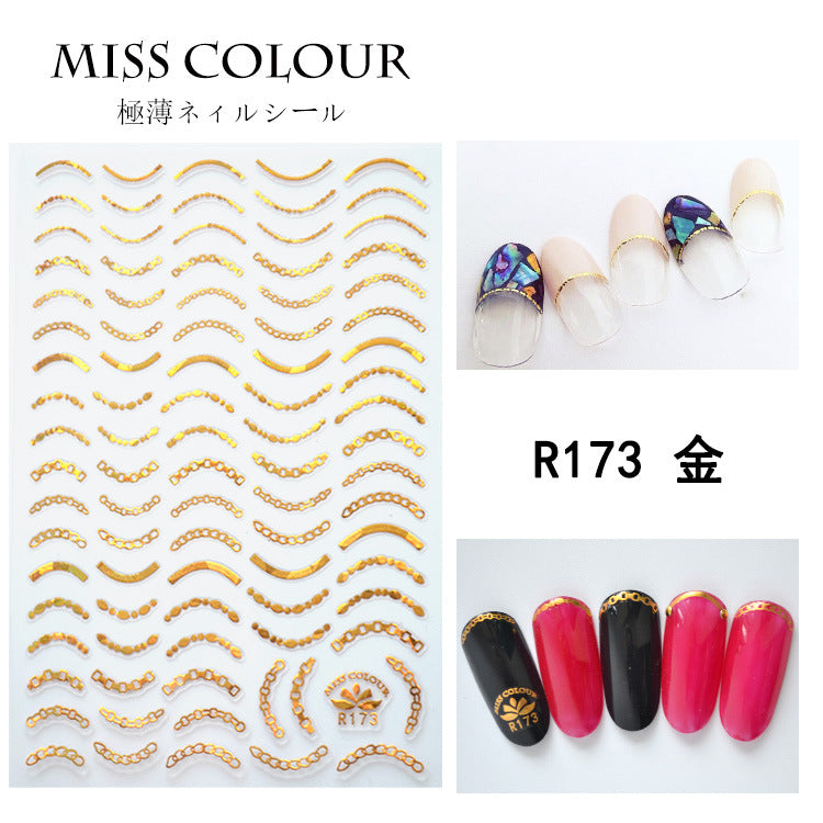 Miss Colour Nail Stickers MSS032