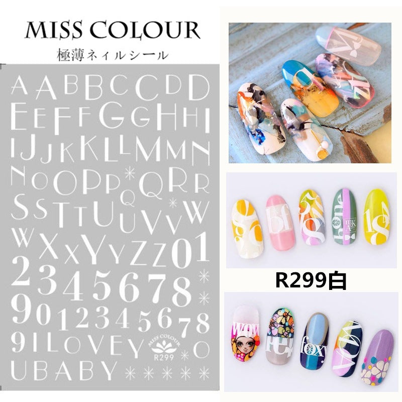 Miss Colour Nail Stickers MSS015