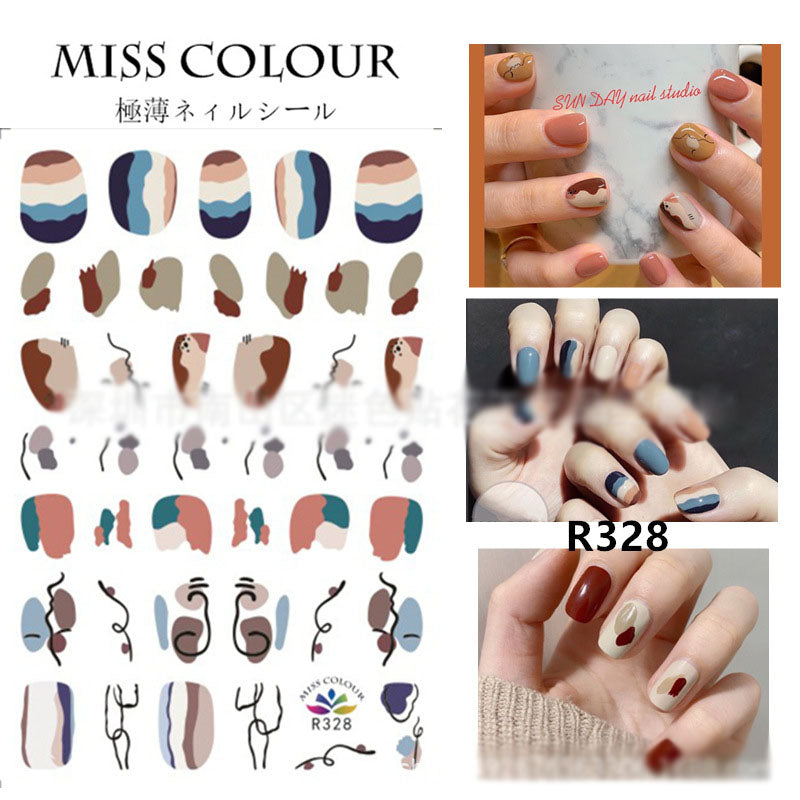 Miss Colour Nail Stickers MSS011