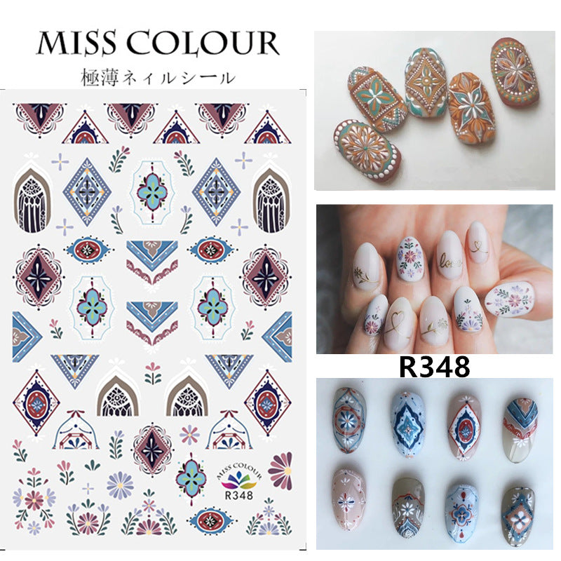 Miss Colour Nail Stickers MSS013