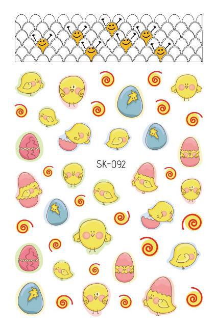 Easter Nail Stickers NSE013