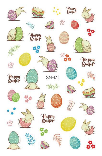 Easter Nail Stickers NSE012