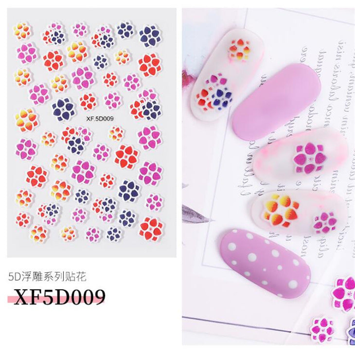 5D Nail Stickers  NSF001