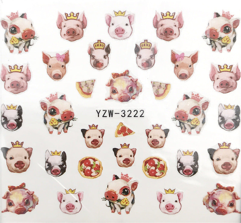 Nail Stickers YZW 004