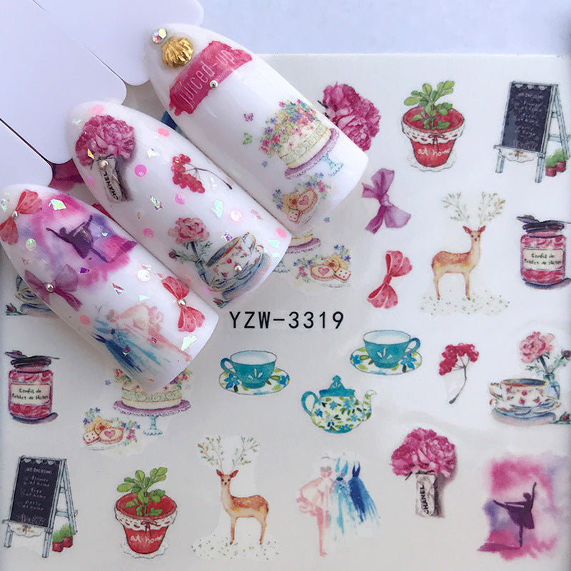 Nail Stickers YZW 013