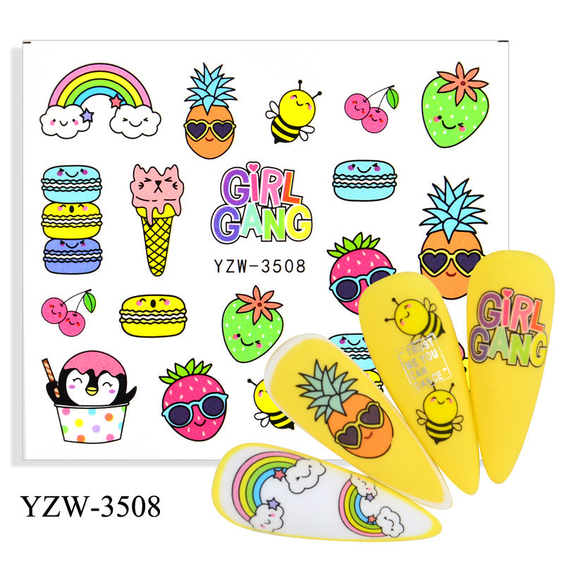 Nail Stickers YZW 018