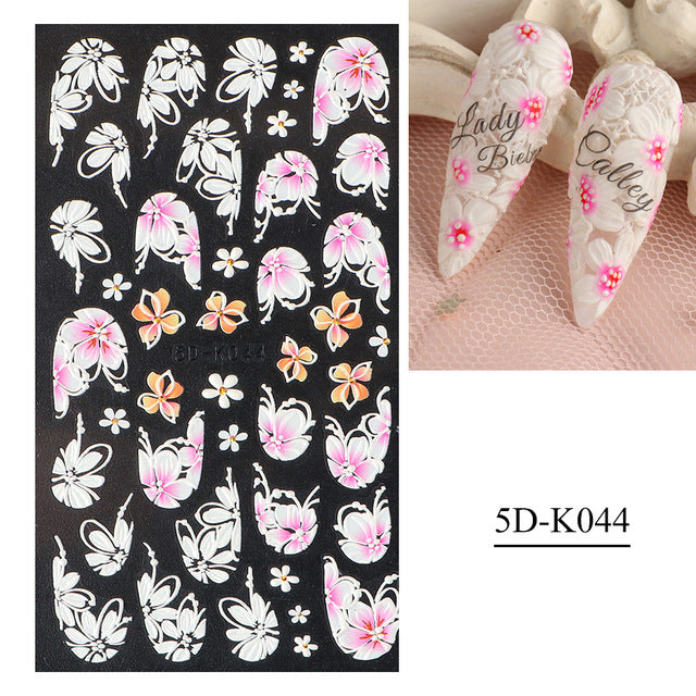 5D Nail Stickers  NSF011