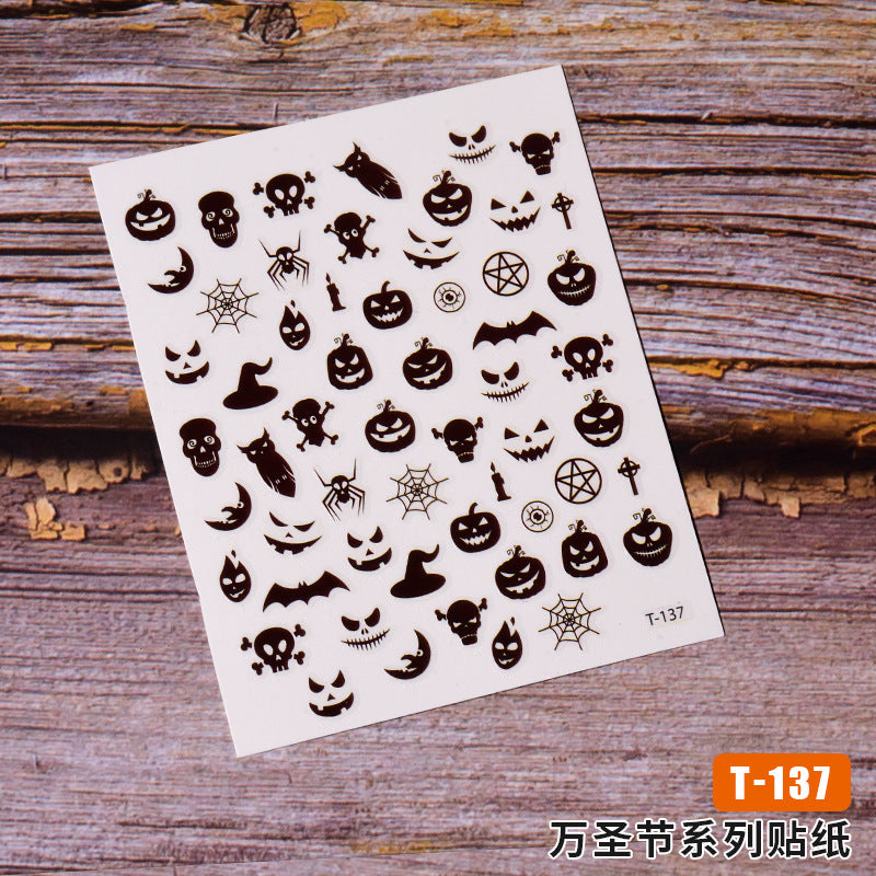 Halloween Nail Stickers YHLS010