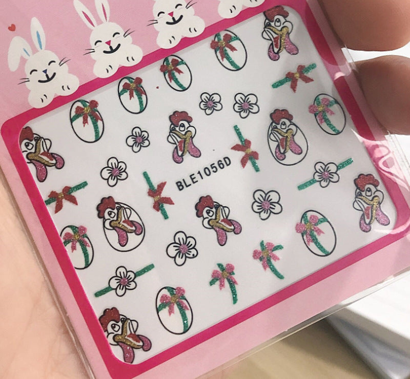 Easter Nail Stickers NSE016