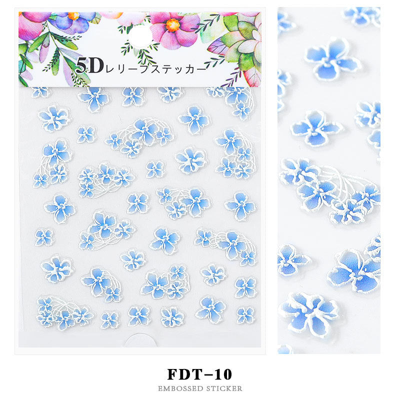 5D Nail Stickers  NSF004