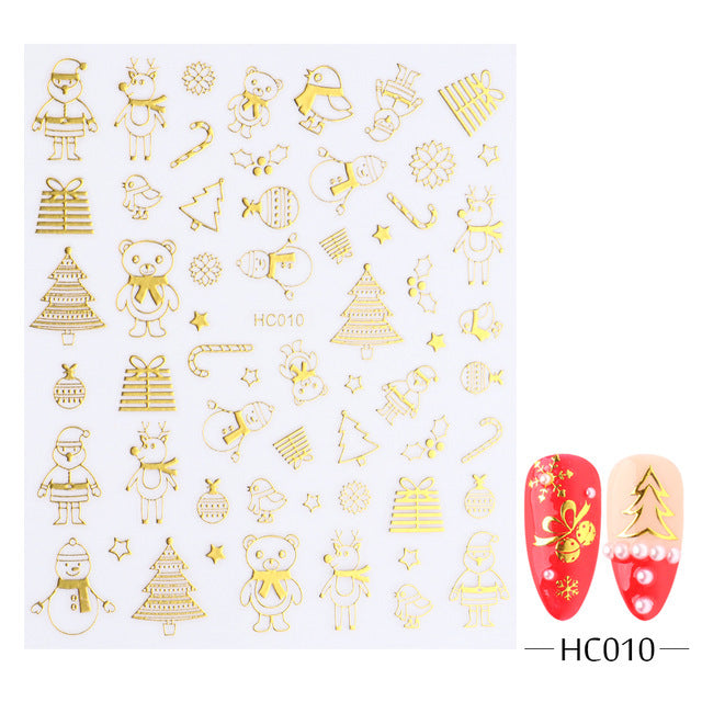 5D Nail Stickers  NSF016