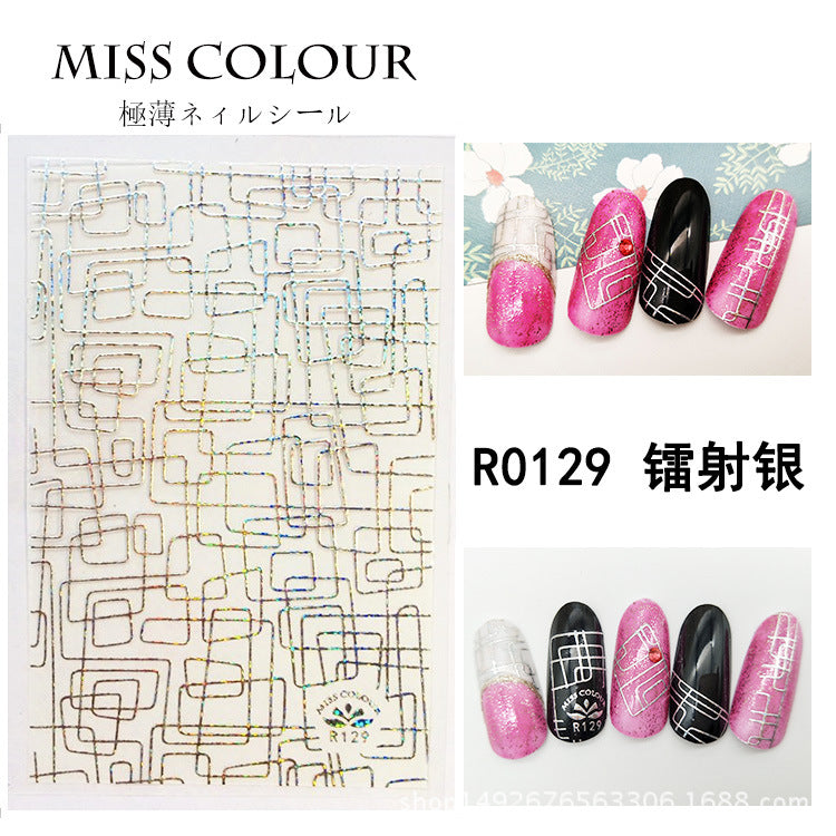 Miss Colour Nail Stickers MSS035