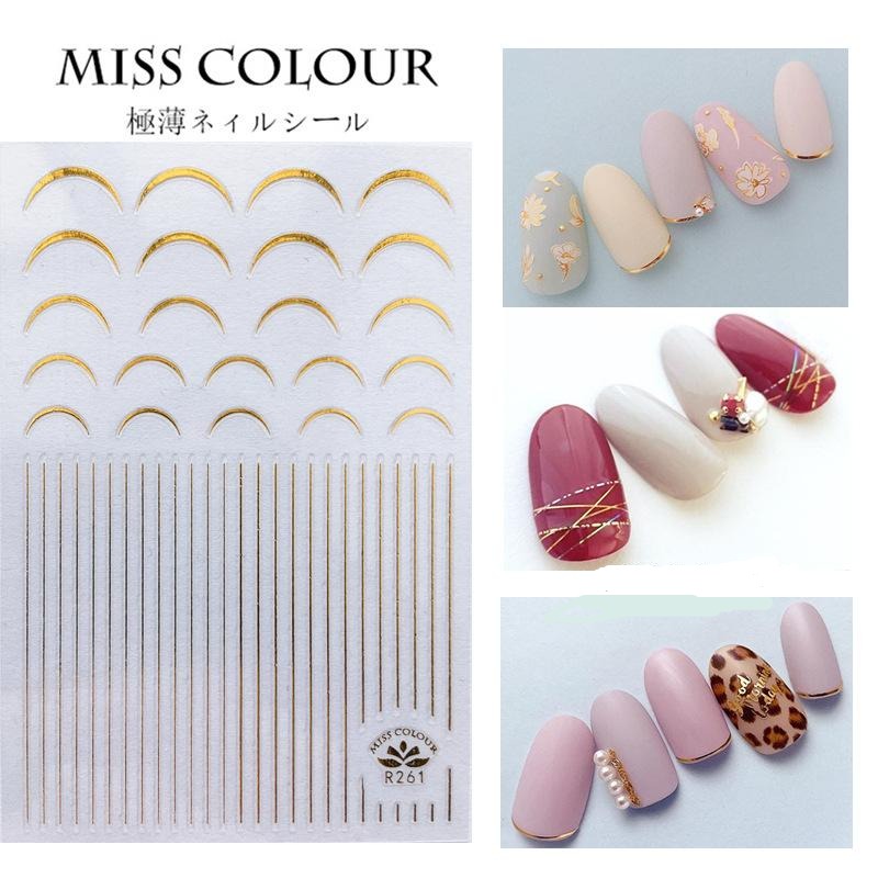 Miss Colour Nail Stickers MSS014