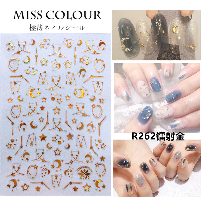 Miss Colour Nail Stickers MSS017