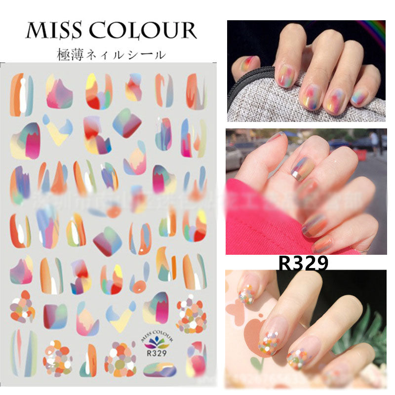 Miss Colour Nail Stickers MSS011